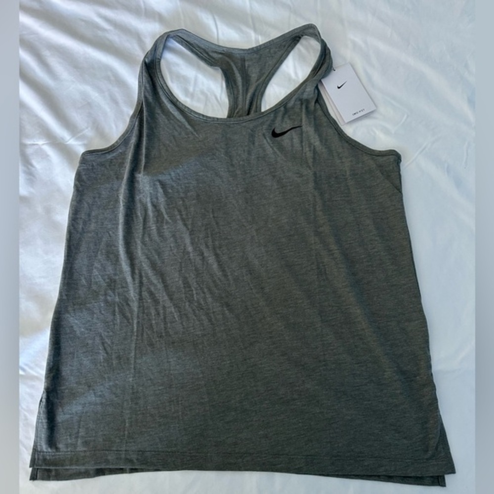 NWT Grey Nike Dri-Fit Racerback Tank